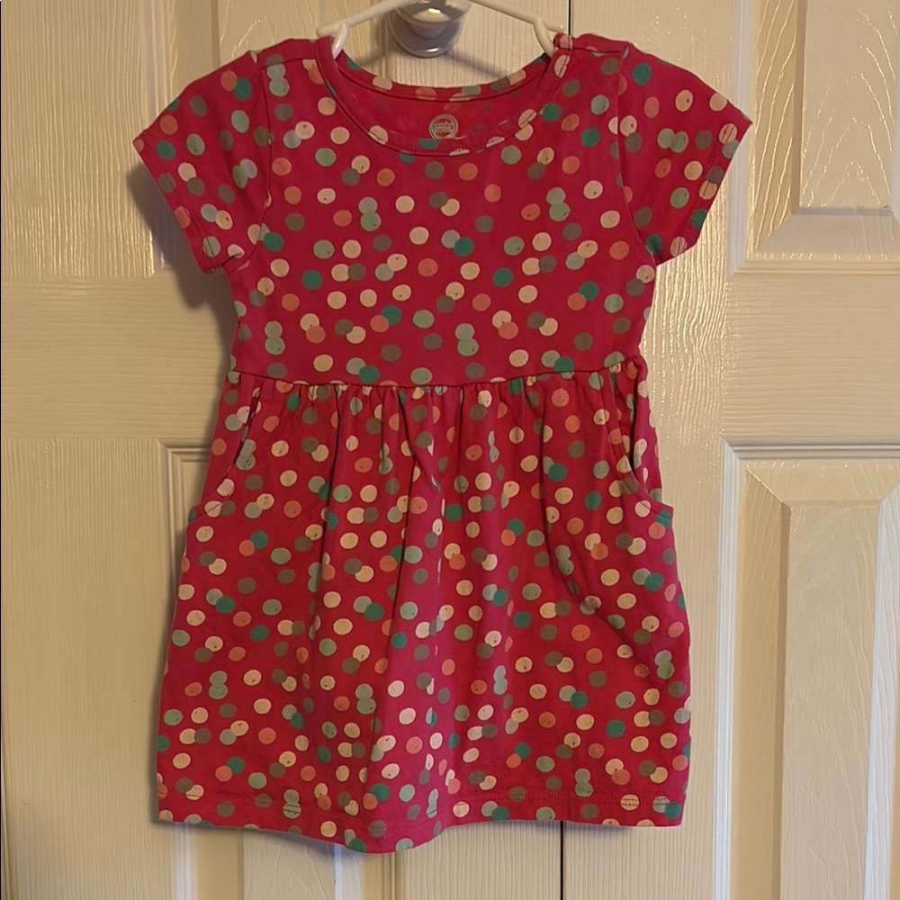 Wonder Nation Polka Dot Dress